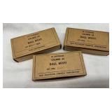 Three Boxes of .45 Caliber Ball M1911 Ammunition, 150 Rounds Total