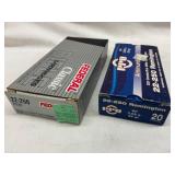 40 Rounds: Federal Classic and PPU .22-250 Remington Ammunition