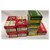 .22 Caliber Ammunition Including Remington and Federal, 450 Rounds Total
