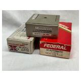 Winchester, Federal, and Magtech 32 Auto Ammunition – 125 Rounds