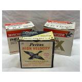 Two Boxes of Winchester and One Box of Peters 10 & 12 Gauge Shotgun Shells, 75 Rounds