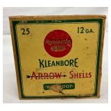 Remington Kleanbore Arrow Shells 12-Gauge Ammunition Box with Contents