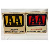 Two Complete Boxes of AA 12 Gauge Ammunition by Western and Winchester