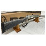 Lever Action Rifle with Stainless Steel