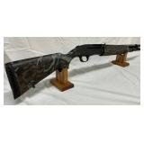 12-Gauge Shotgun with Attached Light 