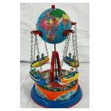 UNUSUAL TIN LITHO FERRIS WHEEL