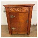 OAK 1 DOOR SEWING STAND