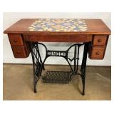 SINGER PEDAL SEWING TABLE