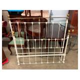 EARLY IRON DOUBLE BED