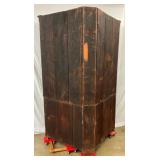 ORIG. BOARD BACK, CUT NAILS