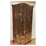 ORIG. BOARD BACK W/ CUT NAILS