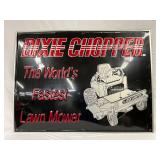 EMB. DIXIE CHOPPER SIGN