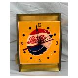 EARLY PEPSI CLOCK W/CAP