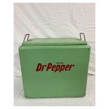 18IN. EMB. DR. PEPPER COOLER W/TRAY
