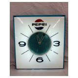 LIGHTUP PEPSI CLOCK