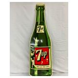 DIECUT 7UP BOTTLE SIGN