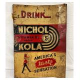 DRINK NICHOL KOLA SIGN