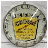 12" CROWN ALUM. PRODUCTS THERMOMETER