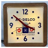 15" AC DELCO LIGHTUP CLOCK