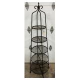 WROUGHT IRON PLANT STAND
