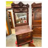 MATCHING WALNUT WASHSTAND