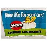 NOS AMOCO WINDOW BANNER 60X36
