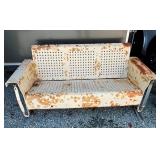 WROUGHT IRON PORCH GLIDER