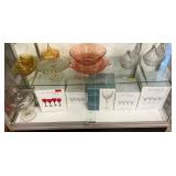 VARIOUS PIECES CARNIVAL GLASS