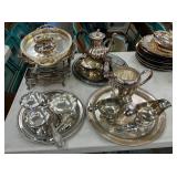 VARIOUS PIECES OF SILVERPLATE