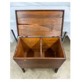 INSIDE VIEW MEAL CHEST