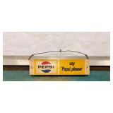 ORIG. ALUM. PEPSI FRAME