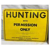 HUNTING PERMISSION 12X9
