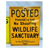 POSTER WILDLIFE 9X5X12