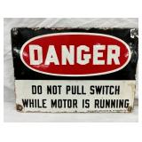 PORC.DANGER SIGN 10X7