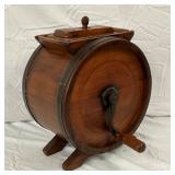 PRIM WOODEN BARREL CHURN
