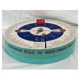 BOYE SEWING MACH. NEEDLES DISPLAY 16"