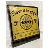 CLARKS SPOOL COUNTER DISPLAY 12X13