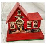 1949-51 OHIO ART TIN LITHO SCHOOLHOUSE