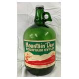 1G. MT. DEW JUG W/ PAPER LABEL