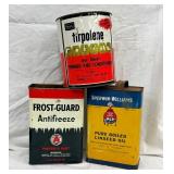 COLLECTION VARIOUS CANS