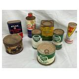 COLLECTION VARIOUS CANS