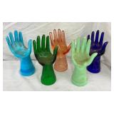 COLLECTION GLASS HAND STORE DISPLAYS