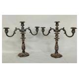 PAIR REED & BARTON CANDLE STICKS