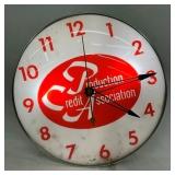 CREDIT ASSOCIATION LIGHTUP CLOCK