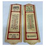 NC ADVERTISING THERMOMETERS