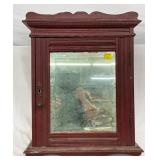 BEVELED MIRROR WALL CABINET