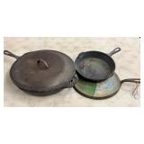 EARLY CAST PANS INCLUDING GRISWOLD