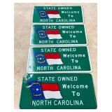 NC STATE OWNED LIC. TAGS