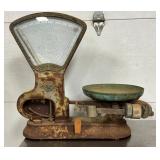 EARLY COUNTRY STORE COUNTER SCALES
