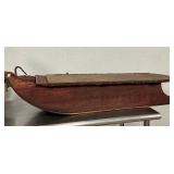 HANDMADE PRIM. SNOW SLED